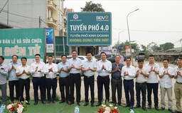 Tuyến phố không tiền mặt ở xã Trần Phú
