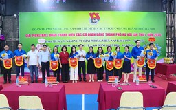 Thanh niên Thủ đô sôi nổi tham dự giải Pickleball
