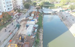 Tăng tốc về đích hạng mục xây dựng tuyến cống sông Lừ