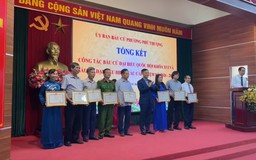Phường Phú Thượng tổng kết công tác bầu cử