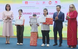 Trao giải cuộc thi vẽ tranh 'Đan Mạch trong mắt em'