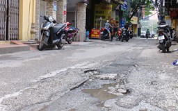 Hoàn trả mặt bằng ngõ 1194 đường Láng không đảm bảo, gây mất ATGT