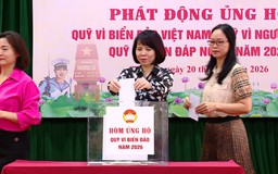 Phường Tây Mỗ phát động ủng hộ Quỹ 'Vì biển, đảo Việt Nam' năm 2026