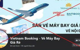 Cảnh báo mua vé máy bay rẻ trên mạng