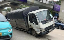 Khắc phục sự cố sụt lún trên đường Nguyễn Trãi