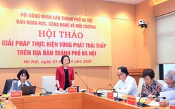 Giải pháp thực hiện vùng phát thải thấp trên địa bàn Hà Nội