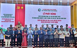 Khởi động 'Gieo hạt nắng vàng' lan tỏa giá trị nông nghiệp, môi trường