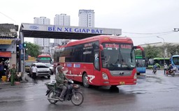 Đảm bảo an ninh trật tự khu vực bến xe Giáp Bát