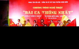 Hoàn Kiếm tổ chức chương trình nghệ thuật kỷ niệm 51 năm Ngày Giải phóng miền Nam