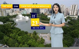 Dự báo thời tiết sáng | 25/04/2026
