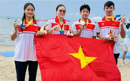 Bơi Việt Nam giành 2 HCB tại Đại hội Thể thao bãi biển châu Á