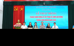 Xã Sơn Đồng phát động Tháng An toàn, vệ sinh lao động và Tháng Công nhân 2026