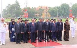 Lãnh đạo Đảng, Nhà nước vào Lăng viếng Chủ tịch Hồ Chí Minh