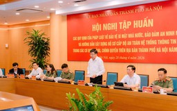 Hà Nội tăng cường công tác bảo vệ bí mật nhà nước trong các cơ quan