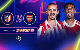 Atletico Madrid và Arsenal chuẩn bị cho trận lượt đi