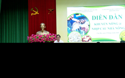 Diễn đàn khuyến nông ‘Nhịp cầu nhà nông’ tại xã Ứng Hòa