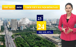 Dự báo thời tiết sáng | 04/04/2026