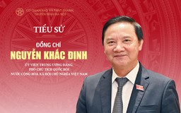 Đồng chí Nguyễn Khắc Định tiếp tục được bầu giữ chức Phó Chủ tịch Quốc hội khóa XVI