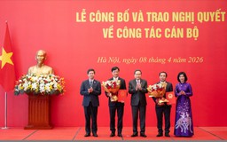 Đồng chí Trần Đức Thắng được bầu làm Trưởng đoàn Đại biểu Quốc hội thành phố Hà Nội
