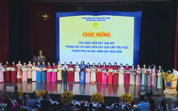 Hà Nội khen thưởng 182 giáo viên dạy giỏi tiểu học