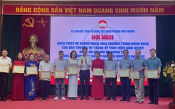 Phường Phú Thượng quán triệt Nghị quyết số 02 và tổng kết công tác bầu cử