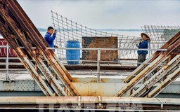 Tăng tốc sửa chữa, quyết tâm thông cầu Long Biên ngày 27/5