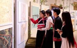 Triển lãm 'Từ ký họa chiến trường đến sắc màu đương đại'