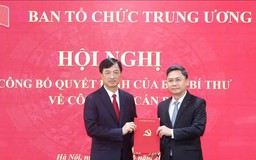 Đồng chí Hà Minh Hải giữ chức Phó Trưởng ban Tổ chức Trung ương