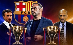 HLV Hansi Flick cân bằng khởi đầu lịch sử của Guardiola và Luis Enrique