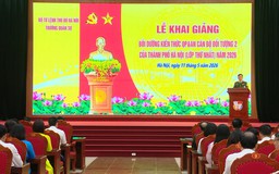 Khai giảng lớp bồi dưỡng kiến thức quốc phòng và an ninh đối tượng 2