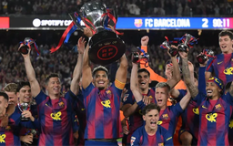 Barcelona vô địch La Liga sớm ba vòng đấu