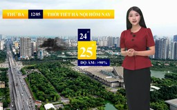 Dự báo thời tiết sáng | 12/05/2026