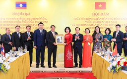 Tăng cường trao đổi chuyển đổi số giữa hai cơ quan dân cử Hà Nội - Viêng Chăn