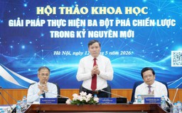 Hội thảo bàn giải pháp thực hiện 3 đột phá chiến lược