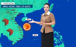 Dự báo thời tiết tối | 13/05/2026