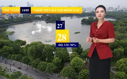 Dự báo thời tiết sáng | 14/05/2026