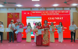 Lan tỏa tinh thần đổi mới từ hội thi tuyên truyền viên