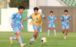 U17 Việt Nam chuẩn bị cho trận tứ kết giải châu Á