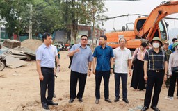 Hoàn thành GPMB, bảo đảm tiến độ dự án hồ điều hòa Phú Đô
