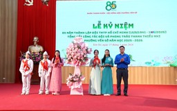 Phường Yên Sở chú trọng giáo dục đạo đức, kỹ năng sống cho đội viên