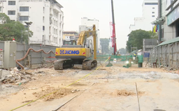 Điều chỉnh rào chắn thi công tuyến metro Nhổn – Ga Hà Nội