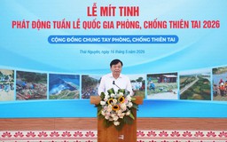 Phát động Tuần lễ Quốc gia phòng, chống thiên tai