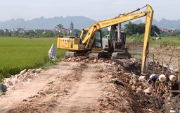 Chủ động phương án thi công đường trong mùa mưa bão