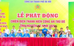 Thanh niên Công an Thủ đô: Xung kích, vì cộng đồng