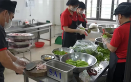 Kiểm soát bếp ăn học đường mùa nắng nóng