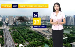 Dự báo thời tiết sáng | 18/05/2026