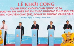 Hà Nội khởi công Dự án Trục không gian Quốc lộ 1A gần 162.000 tỷ đồng