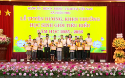 Xã Phúc Thọ vinh danh học sinh giỏi tiêu biểu năm học 2025–2026