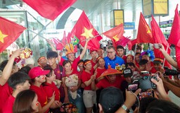 Đội tuyển U17 Việt Nam về nước, hướng tới World Cup