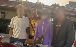 CSGT kịp thời ngăn chặn một trường hợp có biểu hiện tiêu cực trên cầu Vĩnh Tuy